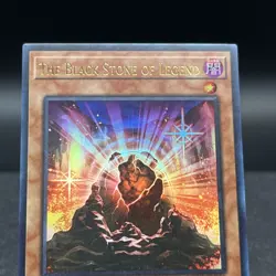 The Black Stone of Legend LDK2-ENJ05 Ultra Rare Yugioh Card - Image 3