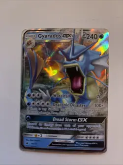 Pokemon TCG Gyarados GX 18/111 Crimson Invasion 2017 Ultra Rare Card - Image 1
