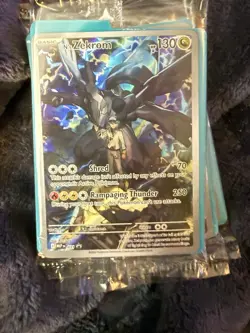 Pokemon N’s Zekrom Promo card SEALED w/ ascended heroes dividers - Image 1