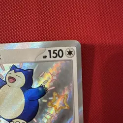 Pokemon Shiny Snorlax PAF Holo Ability Card 202/091 - Image 3