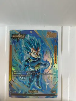 Vegeta Leader L FB02-105 Alternate Art Dragon Ball Fusion World Card - Image 1
