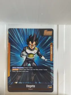 Vegeta Leader L FB02-105 Alternate Art Dragon Ball Fusion World Card - Image 2
