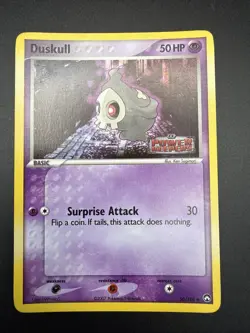 Pokemon TCG Duskull EX Power Keepers Reverse Holo Card 50/108 Common - Image 1