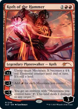 Koth of the Hammer (Secret Lair) FOIL Promo PLD Mythic Rare CARD ABUGames - Image 1