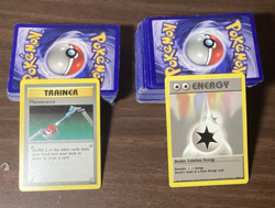 Pokemon base set energy and trainer cards! (100+ cards) - Image 1