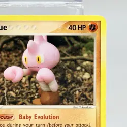 Tyrogue 33/115 EX Unseen Forces Non Holo Pokemon Card 2005 Vintage Small Crease - Image 3