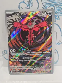 Pokemon TCG Yveltal Paradox Rift Holo Card 205/182 Near Mint Condition - Image 3