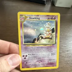 Pokemon Slowking Neo Genesis Holo Rare 80 HP Stage 1 14/111 Unlimited Card - Image 1