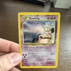 Pokemon Slowking Neo Genesis Holo Rare 80 HP Stage 1 14/111 Unlimited Card - Image 2