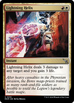 Lightning Helix [Murders at Karlov Manor] Magic MTG - Image 1