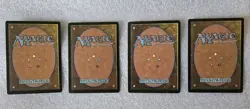 Old School Vintage Magic The Gathering MTG Urza's Saga Land Set Forest - Image 2