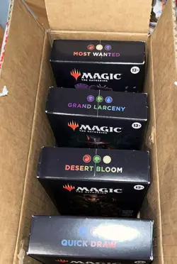 Magic: The Gathering TCG: Outlaws of Thunder Junction Commander Deck set of 4 - Image 4