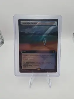 Deserted Beach (Extended Art) (Surge Foil) Magic MTG Doctor Who (1079) NM - Image 1