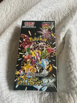 Pokemon TCG: Scarlet & Violet High Class Shiny Treasure ex Booster Box 4521329394824 - Image 1