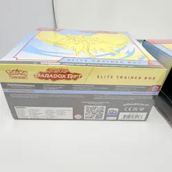 x2 Pokemon Scarlet & Violet Paradox Rift ETB Roaring Moon Elite Trainer Boxes - Image 3