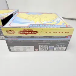 x2 Pokemon Scarlet & Violet Paradox Rift ETB Roaring Moon Elite Trainer Boxes - Image 4