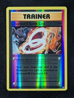 2016 Pokemon CHARIZARD SPIRIT LINK #75/108 Evolutions Reverse Holo Uncommon (B) - Image 1