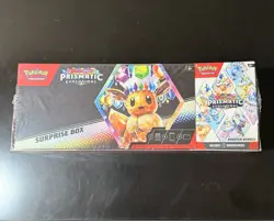 Pokemon Prismatic Evolutions Scarlet and Violet Surprise Box and Booster Bundle - Image 1