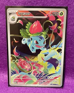 💖Ivysaur 134/132 Mega Evolution Full Art Holo Pokemon TCG💖 - Image 3