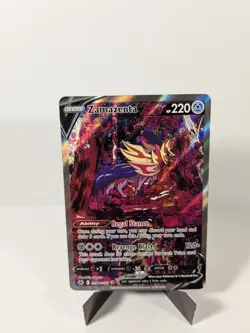 Zamazenta V Full Art GG54/GG70 Crown Zenith Galarian Gallery Pokemon 2023 - Image 1