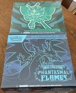 Pokemon Phantasmal Flames & Twilight Masquerade Elite Trainer Box ETB - Set of 2 - Image 1