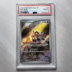 2023 Pokemon SV 151 Mr. Mime #179/165 PSA 10 - Image 1