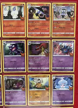 Trick or Trade 2022 & 2023 - Complete Pokemon Master Set 🎃 Sleeved From Package - Image 5