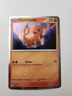 Pokemon TCG Charmander 047 (Cosmos Holo) Scarlet & Violet Promo! - Image 1