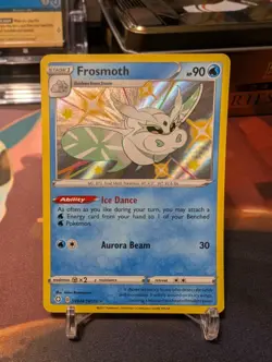 Frosmoth - SV034/SV122 - Pokemon Shining Fates Sword Shield Shiny Rare Card NM - Image 1