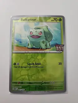 Pokemon TCG Bulbasaur 001 (Best Buy Stamped) Scarlet & Violet 151 Promo SEALED! - Image 1