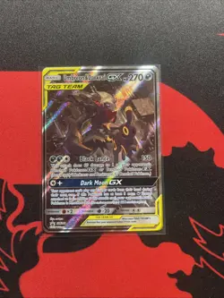 Pokemon TCG Umbreon & Darkrai GX SM241 Tag Team NM/Mint Condition - Image 1