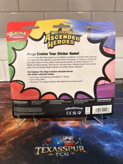 Pokemon Mega Evolution—Ascended Heroes Tech Sticker 3ASC Packs Inside**Gastly** - Image 2