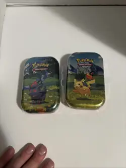 (2) Pokemon TCG Ascended Heroes Mini Tin Pikachu New Sealed In Hand - Image 1