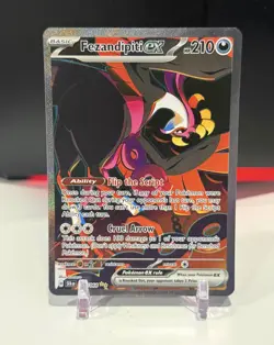 Pokemon TCG SV: Shrouded Fable Fezandipiti ex 092/064 Special Illustration Rare - Image 1