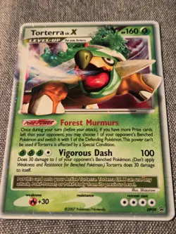 ​Torterra LV.X DP09 Black Star Promo - Holo Rare - Pokemon TCG 2007 - NM/LP - Image 1