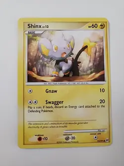 Pokemon TCG Shinx 74/99 ERROR! MISCUT! - Image 1