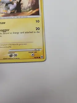Pokemon TCG Shinx 74/99 ERROR! MISCUT! - Image 4