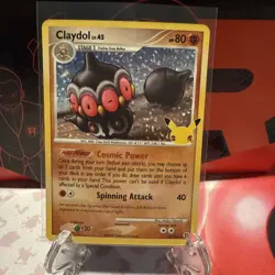 Claydol LV. 45 15/106 25TH Anniversary Celebrations POKEMON Holo Rare NM - Image 1