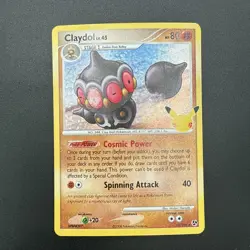 Claydol LV. 45 15/106 25TH Anniversary Celebrations POKEMON Holo Rare NM - Image 2