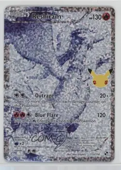Reshiram (Black & White) Pokemon Celebrations Classic Collection #113/114 - Image 1