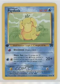 Psyduck 1st Ed. Pokemon Team Rocket #65 2000 - Image 1