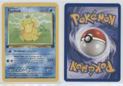 Psyduck 1st Ed. Pokemon Team Rocket #65 2000 - Image 3