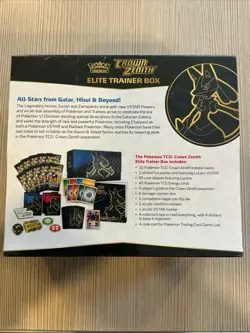 Pokemon TCG: Crown Zenith Elite Trainer Box English Booster 2023 New Sealed - Image 2