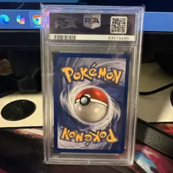 Pokemon Zapdos Fossil 1st Edition Holo 15/62 English 1999 PSA 7 - Image 2