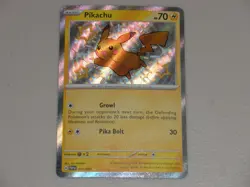 2024 Pokemon Scarlet & Violet Paldean Fates SHINY RARE #131 Pikachu HOLO SH - Image 1