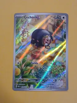 Pokemon Scarlet & Violet Obsidian Flames Lechonk 209/197 Illustration Rare - Image 2