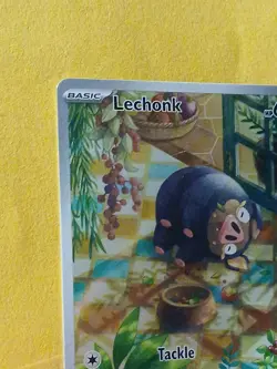 Pokemon Scarlet & Violet Obsidian Flames Lechonk 209/197 Illustration Rare - Image 3
