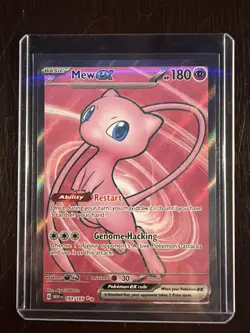 Pokemon TCG Mew EX Ultra Rare Holo SV: Scarlet & Violet 151 193/165 - Image 1