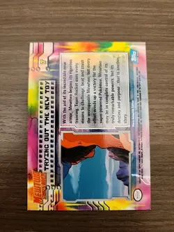 Pokemon Topps Movie Animation Edition #7 Trying Out The New Toy! Blue Logo! - Image 2