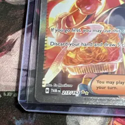 Pokemon Carmine 217/167 Sv06: Twilight Masquerade Full Art Holo Trainer SIR - Image 5